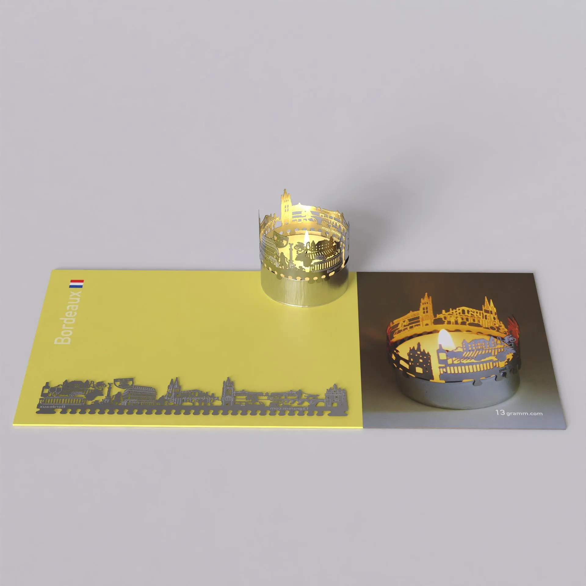 Bordeaux – Schattenspiel mit Postkarte