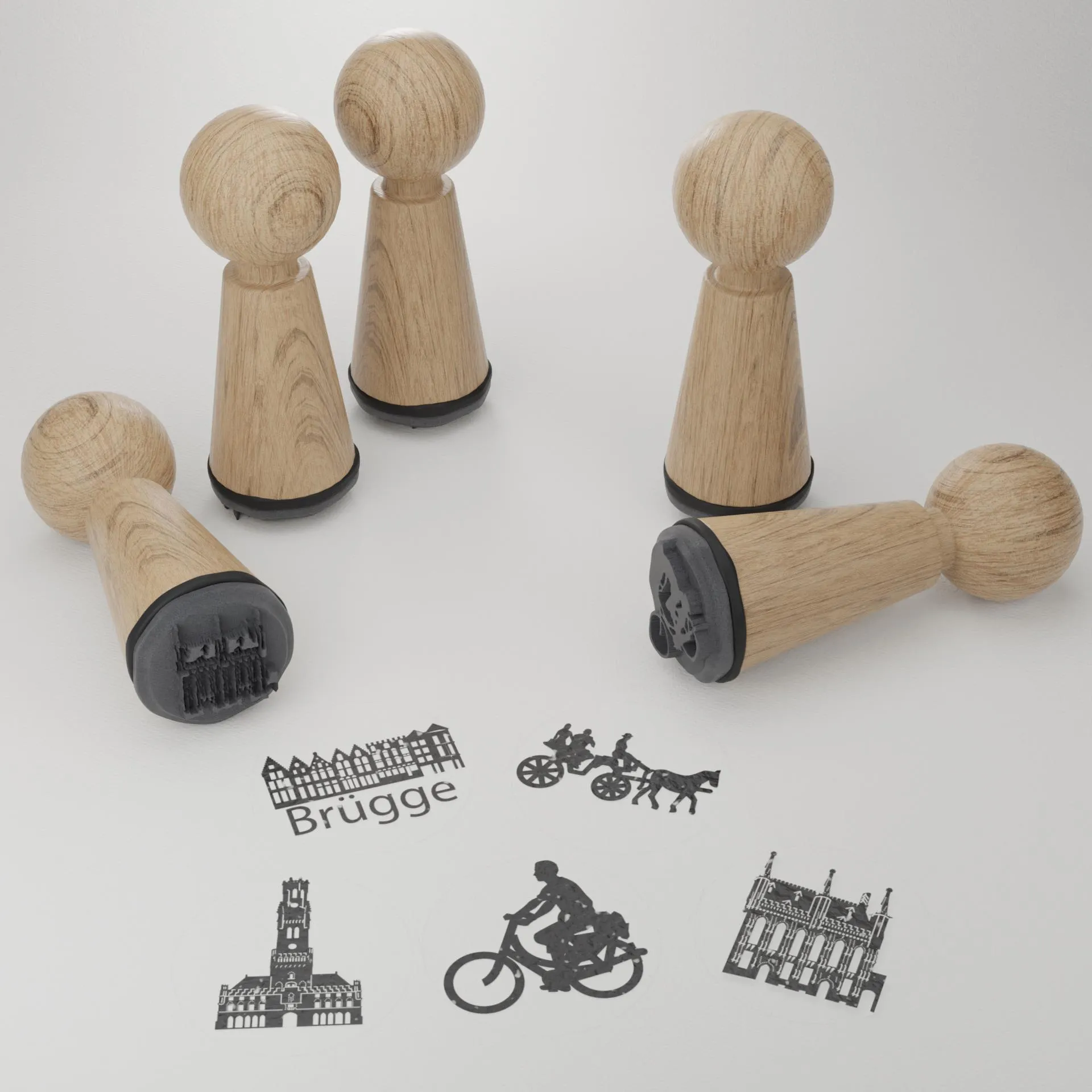 Brügge – Stempel – Bild 6