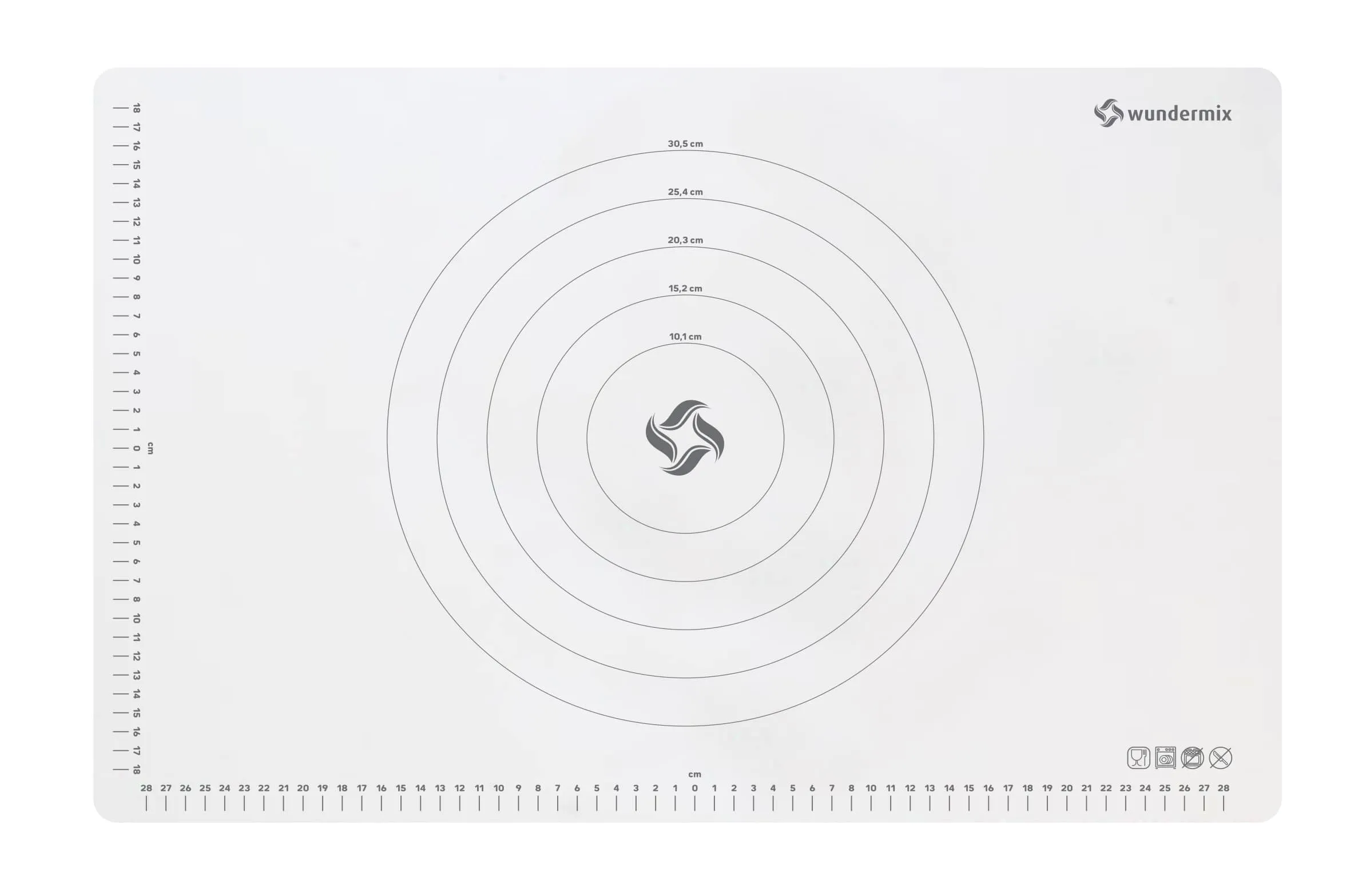 Teigunterlage «Wundermix» | Premium-Teigmatte aus Silikon – Bild 2