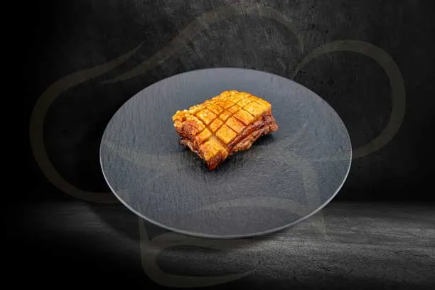 Schweinebauch Knusperecke