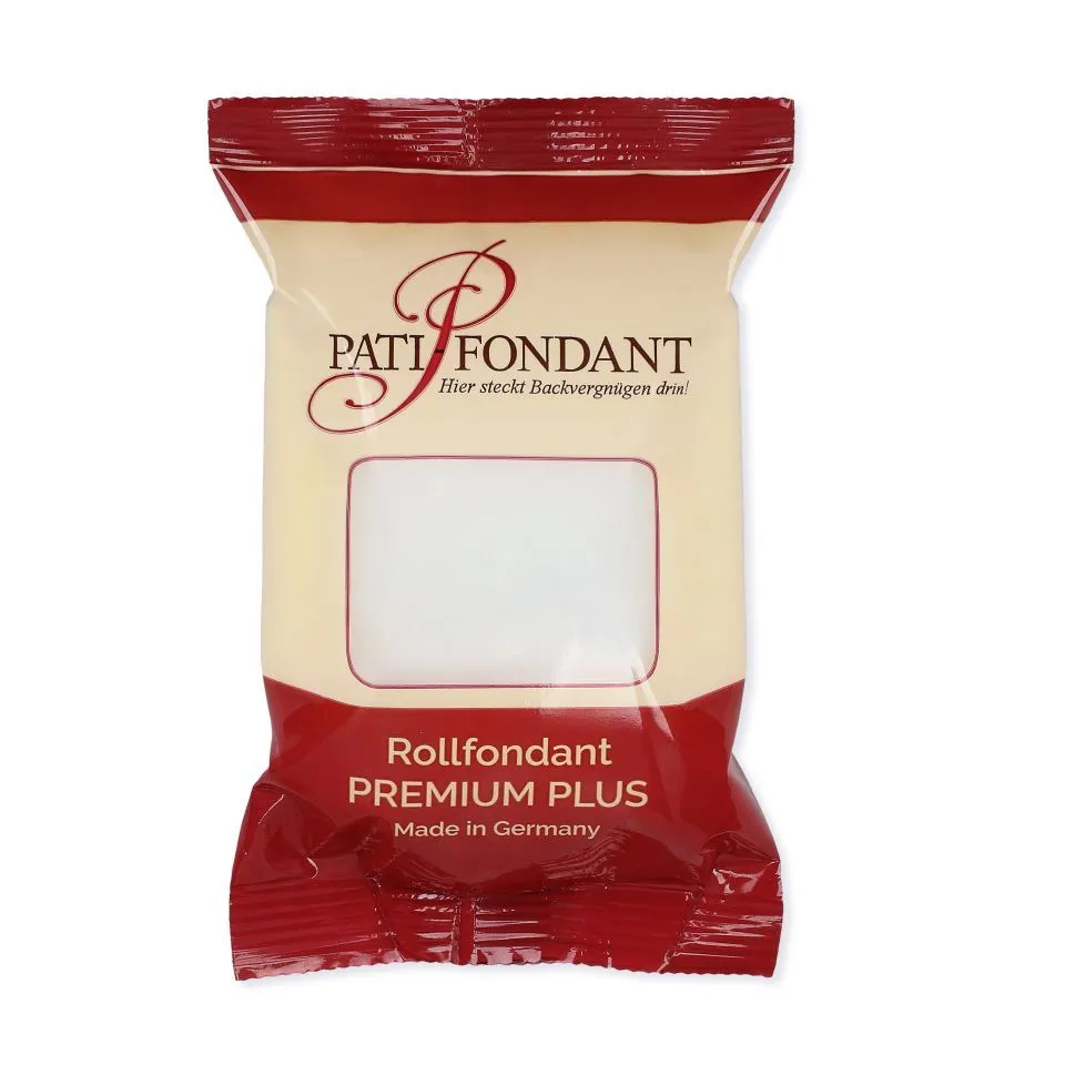 Pati-Versand Rollfondant – PREMIUM PLUS weiß – 250g