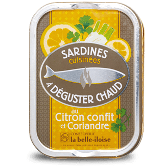 La Belle Illoise | Sardinen mit eingelegten Zitrone und Koriander 115g